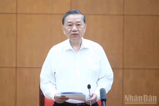 Tổng Bí thư, Chủ tịch nước Tô Lâm. (Ảnh: ĐĂNG KHOA)