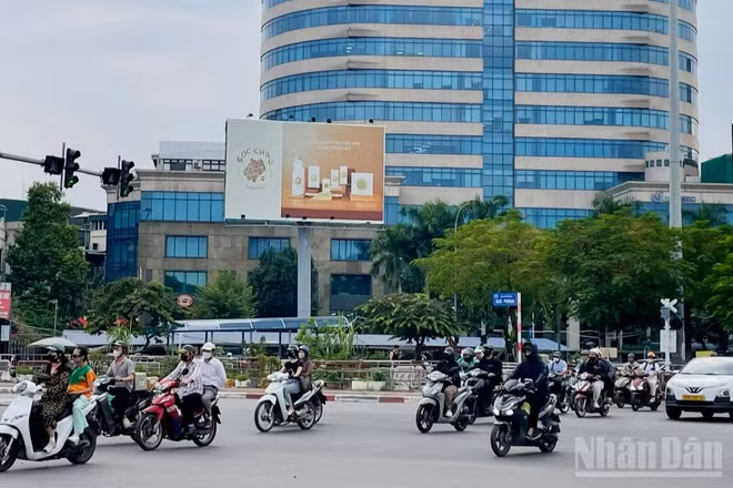 Dự báo khu vực Hà Nội ngày nắng. (Ảnh: Đ.T)