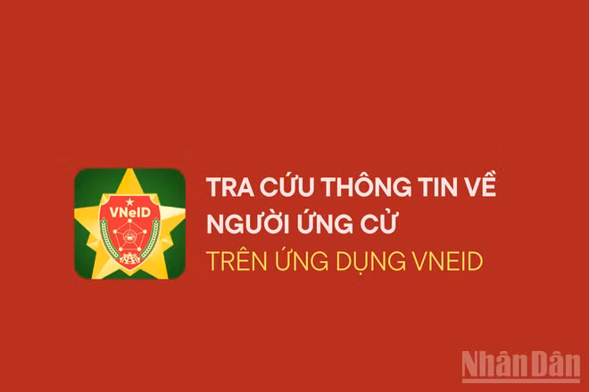 [Infographic] Cách tra cứu thông tin về người ứng cử đại biểu Quốc hội và Hội đồng nhân dân trên VNeID