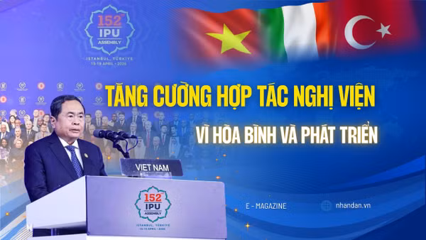 Tăng cường hợp tác nghị viện vì hòa bình và phát triển