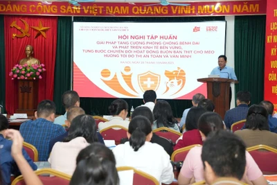 Toàn cảnh Hội nghị tập huấn.