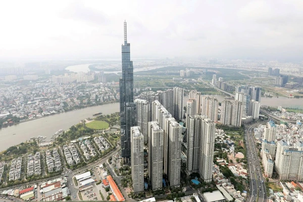 Thành phố Hồ Chí Minh được định hướng trở thành Trung tâm tài chính quốc tế nhờ hội tụ thế mạnh về kinh tế, địa lý, nhân lực và chiến lược phát triển quốc gia. (Ảnh Khiếu Minh)