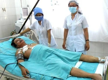 Bệnh nhân đang phục hồi.
