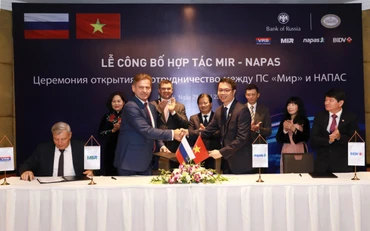 Lễ ký kết công bố hợp tác MIR-NAPAS 