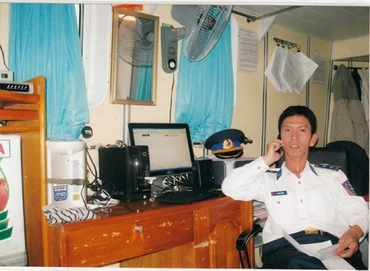 Dù khó khăn, gian khổ, đại úy Lê Trung Thành luôn cố gắng hoàn thành tốt nhiệm vụ được giao.
