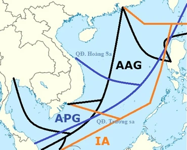 Đứt cáp quang biển APG, internet Việt Nam bị ảnh hưởng