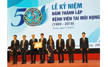 Kỷ niệm 50 năm thành lập Bệnh viện Tai mũi họng Trung ương