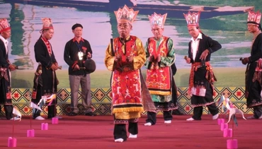 Lễ Tết nhảy của đồng bào Dao đỏ.
