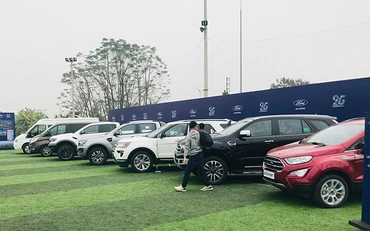 Các mẫu ô-tô Ford được sản xuất tại Nhà máy Ford Hải Dương.