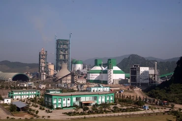 Một góc Khu kinh tế Nghi Sơn.