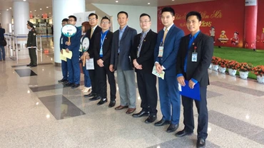  Đoàn Thanh niên CHKQT Nội Bài phối hợp các Tiểu ban giúp việc của Ban Tổ chức IPU-132 sẵn sàng chờ đón đoàn.