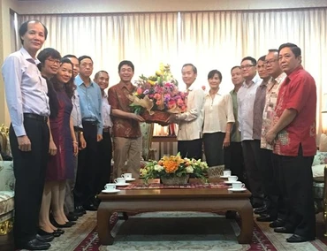 Đại sứ quán Việt Nam tại Thái-lan chúc mừng Tết cổ truyền Lào