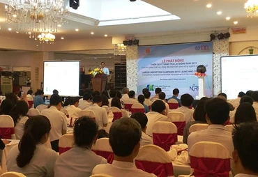 Đông đảo đại biểu tham dự lễ phát động.