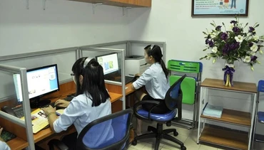 Phòng tư vấn hỗ trợ cai nghiện thuốc lá tại Bệnh viện Bạch Mai.