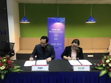 Lễ ký kết Biên bản Ghi nhớ.