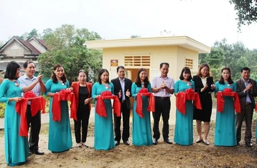 Khánh thành công trình nâng cấp hệ thống cấp nước sinh hoạt thôn An Khê.