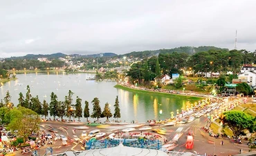 Một góc phố núi Đà Lạt.