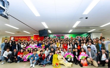 Cộng đồng người Việt tại Koriyama, tỉnh Fukushima đón Tết Nguyên đán Kỷ Hợi.