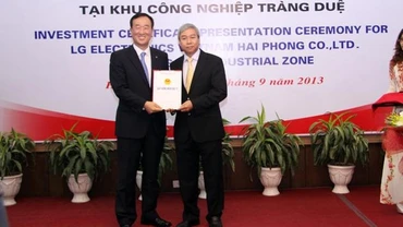 LG khởi động dự án đầu tư 1,5 tỷ USD tại Hải Phòng