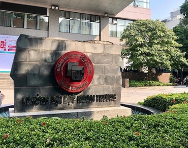 Trường đại học Ngoại thương (Ảnh: THUỲ LINH)