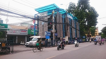 Thành phố chưa có nhiều điểm đỗ xe thông minh, hiện đại.
