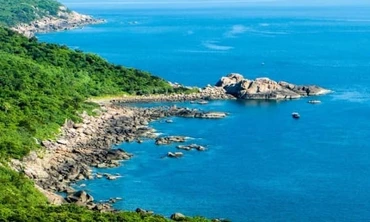 Khu vực Mũi Nghê, bán đảo Sơn Trà, nơi các du khách bị lạc. (Ảnh minh họa)