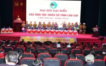Đại hội đại biểu dân tộc thiểu số tỉnh Lào Cai đã khai mạc sáng 2-10, tại TP Lào Cai.