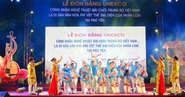Phú Yên đón bằng Di sản văn hóa phi vật thể đại diện nhân loại cho Bài chòi