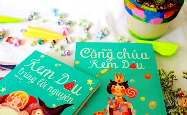 Bộ đôi tác phẩm Công chúa Kem Dâu và Kem Dâu trúng lời nguyền.