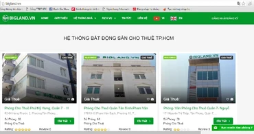 Ra mắt trang bất động sản cho thuê