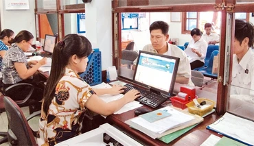 Bộ phận một cửa điện tử ở phường Thuận Phước, quận Hải Châu.