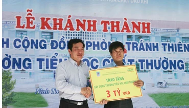 Khánh thành công trình Nhà cộng đồng phòng tránh thiên tai tại Ninh Thuận