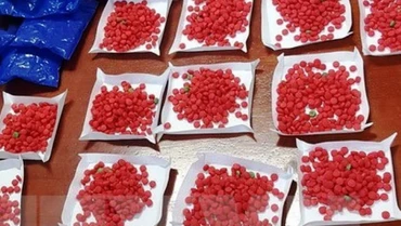 Tang vật vụ án.
