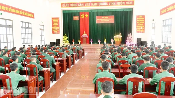 Quang cảnh hội nghị. (Ảnh: PV)