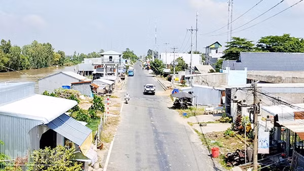 Đường tỉnh 945. (Ảnh: An Giang online)