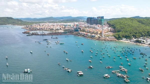 Một góc An Thới, đặc khu Phú Quốc.