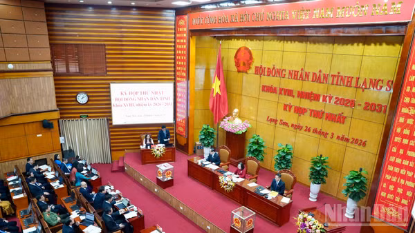 Kỳ họp thứ nhất Hội đồng nhân dân tỉnh Lạng Sơn khóa XVIII, nhiệm kỳ 2026-2031.