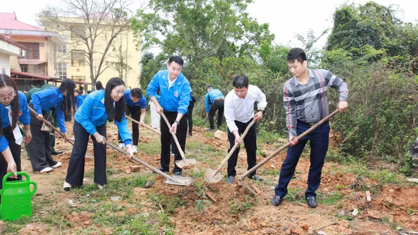 Vun đắp hạt mầm, xây dựng tuổi trẻ Lạng Sơn phát triển.
