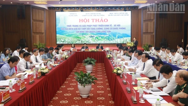 Quang cảnh hội thảo.