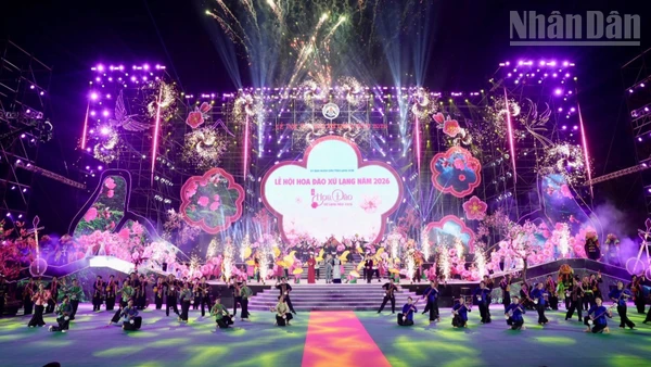 Lễ hội hoa đào xứ Lạng năm 2026.