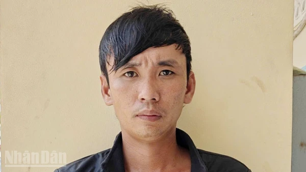 Bị can Nguyễn Văn Khanh. (Ảnh: Cổng TTĐT Công an An Giang)