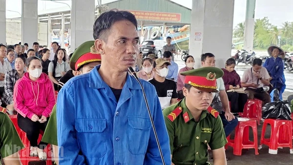 Bị cáo Lê Duy Tính.