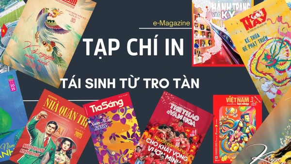 Tạp chí in: Tái sinh từ tro tàn