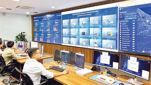 Đà Nẵng vận hành hiệu quả hệ thống Trung tâm IOC.