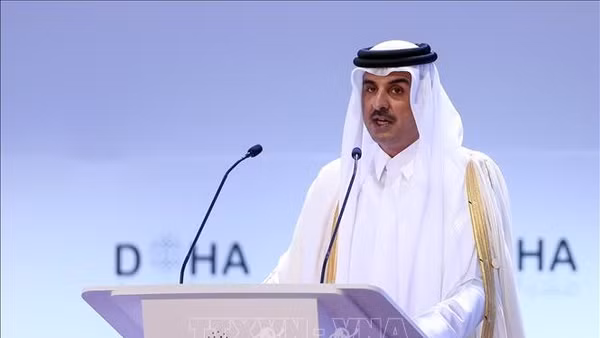 Quốc vương Qatar Sheikh Tamim bin Hamad Al Thani. (Ảnh: AFP/ TTXVN)