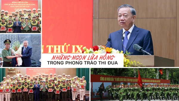 Những “ngọn lửa hồng” trong phong trào thi đua