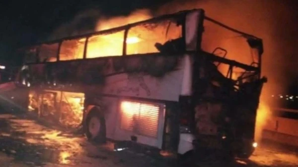 Hiện trường vụ tai nạn.