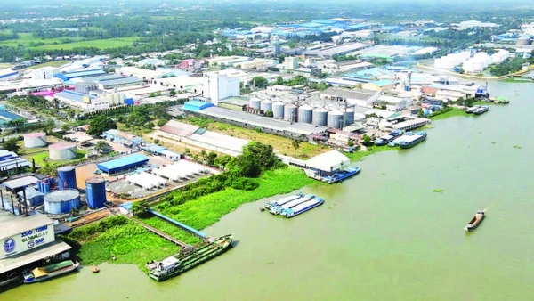 Một góc Khu công nghiệp Trà Nóc (Cần Thơ).