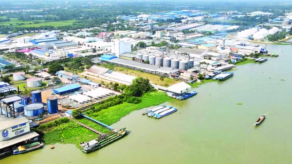 Một góc Khu công nghiệp Trà Nóc (Cần Thơ).