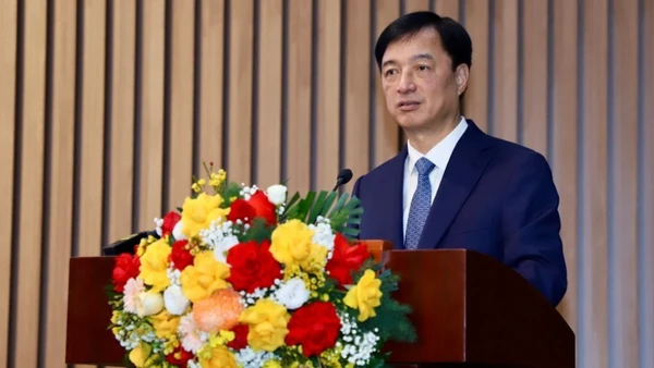 Ủy viên Bộ Chính trị, Bí thư Thành ủy Hà Nội Nguyễn Duy Ngọc. (Ảnh: VGP/GH)